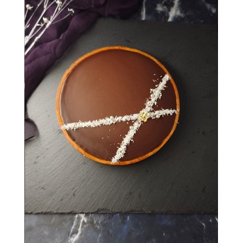 Tarte coco chocolat noir - Gourmandise Exquise | Tart'El